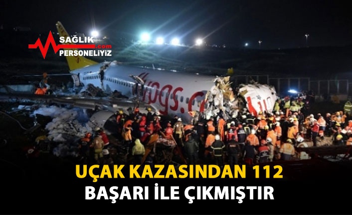 Uçak Kazasından 112 Başarı İle Çıktı