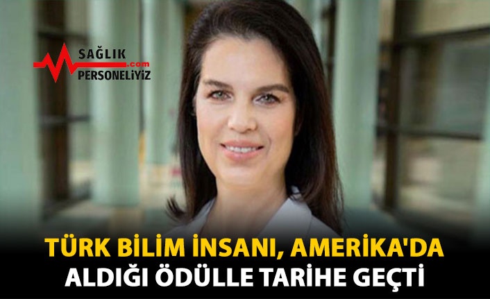 Türk Bilim İnsanı, Amerika'da Aldığı Ödülle Tarihe Geçti
