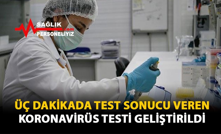 Üç Dakikada Test Sonucu Veren Koranavirüs Testi Geliştirildi